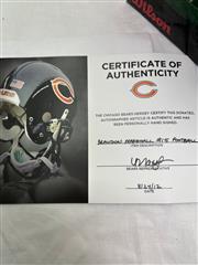 BRANDON MARSHALL #15 AUTOGRAPHED NFL COLLECTOR'S FOOTBALL